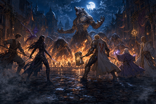 The Rune-Marked Alpha — Fantasy