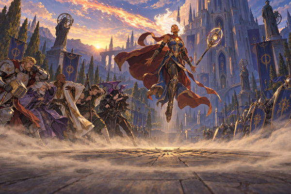 The Archmage Comes Down — Fantasy