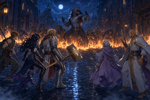 The Rune-Marked Alpha — Anime / JRPG