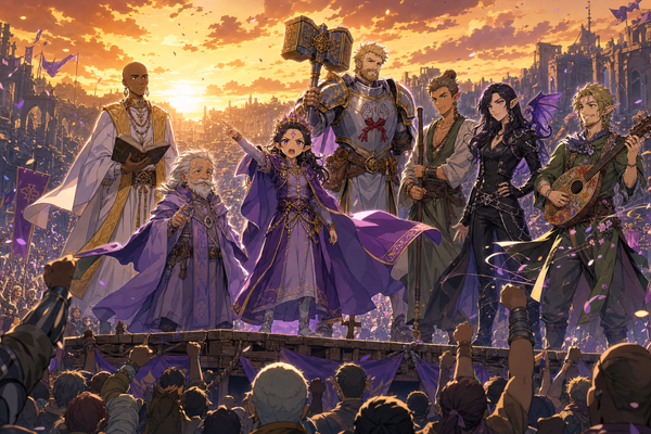 The Queen’s Victory Speech — Anime / JRPG