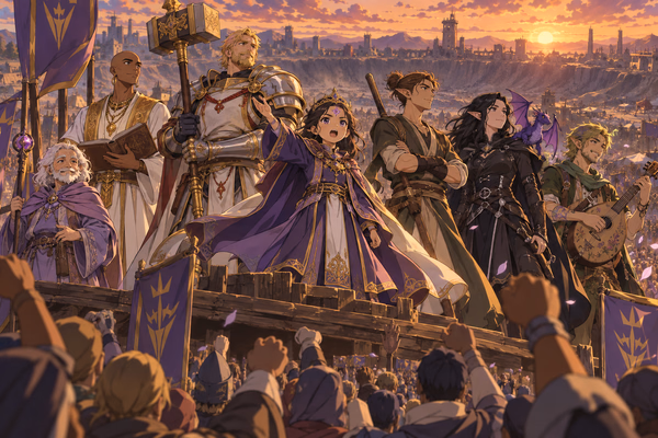 The Queen’s Victory Speech — Anime / JRPG
