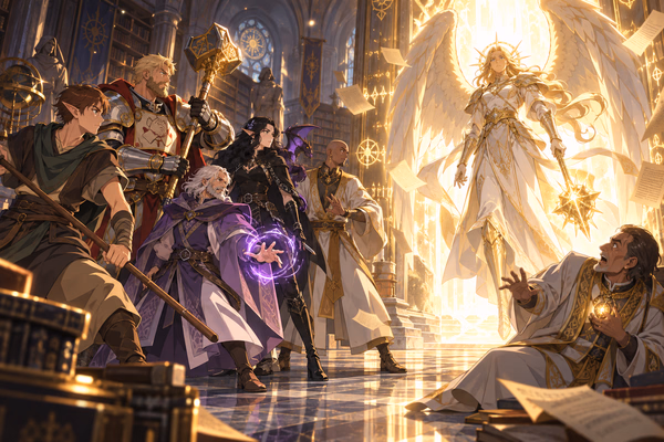 The Angel of Velaryl — Anime / JRPG